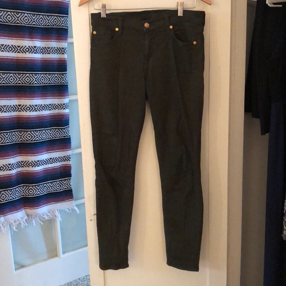7 for all mankind Size 28 Jeans- forest green